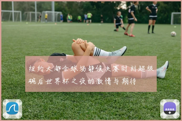 纽约大都会球场静候决赛时刻超级碗后世界杯之夜的激情与期待